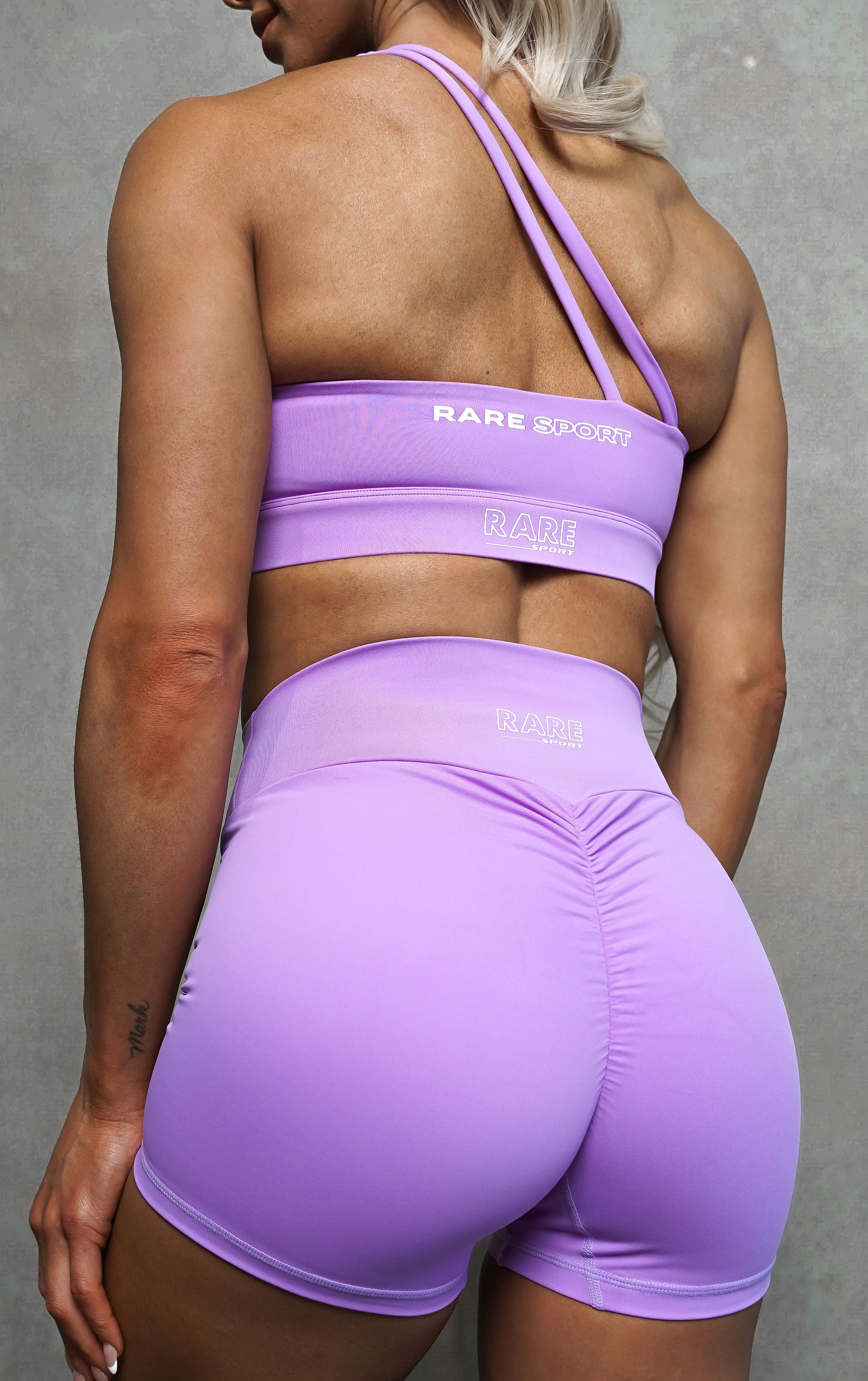 Force Booty Shorts - Lilac